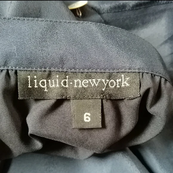 LIQUID NEWYORK SILK SKIRT - Picture 3 of 11